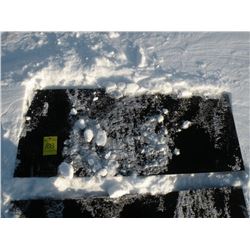 Weldable tool plate for skidloader -New