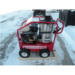 EZ Kleen Magnum Gold 4000 psi, 12 volt burner w/electric start hot water pressure washer -New