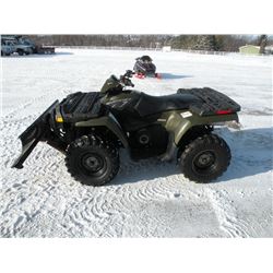 2009 Polaris Sportsman 800 w/plow SN#-4XAMN76A79A535465