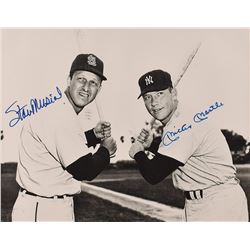 Mickey Mantle and Stan Musial