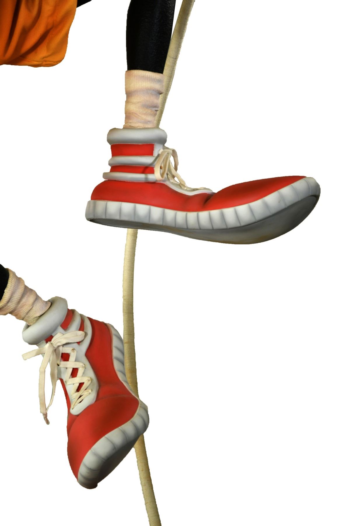 Goofy Rope Epcot Wonders of Life Goofy Statue (Jump Rope) and Concept Drawing