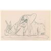 Image 1 : Evil Queen production drawing from Snow White and the Seven Dwarfs