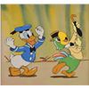 Image 2 : Donald Duck and José Carioca production cel from Saludos Amigos signed by Walt Disney