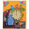 Image 1 : Princess Aurora, Prince Phillip, and Fairy Godmothers art props cels from Sleeping Beauty