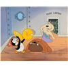Image 1 : Chilly Willy limited edition 'Fish Locker' cel