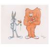Image 1 : Bugs Bunny and Gossamer drawing by Virgil Ross