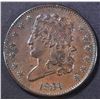 Image 1 : 1834 HALF CENT  CH UNC