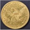 Image 2 : 1847-O $10 GOLD LIBERTY  AU/BU  OLD CLEANING