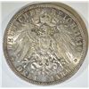 Image 2 : 1910 A SILVER 3 MARKS PRUSSIA  VERY CH BU