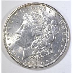 1891 MORGAN DOLLAR  CH BU