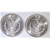Image 2 : 1880-S & 1881-S MORGAN DOLLARS  CH BU