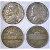 Image 2 : 3 ROLLS SILVER WAR TIME NICKELS   MIXED DATES