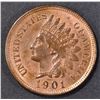 Image 1 : 1901 INDIAN CENT  BU