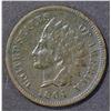 Image 1 : 1864 INDIAN CENT  VF  L ON RIBBON  CORROSION