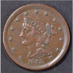 1855 HALF CENT  AU