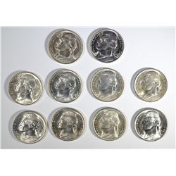 10-BU 1942-P SILVER JEFFERSON “WAR” NICKELS