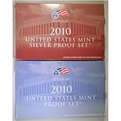 2010 U.S. CLAD & SILVER PROOF SETS