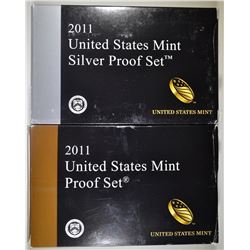 2011 U.S. CLAD & SILVER PROOF SETS