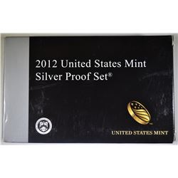 2012 U.S. SILVER PROOF SET