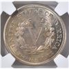 Image 3 : 1883 NO CENTS LIBERTY NICKEL  NGC MS-65+
