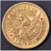Image 2 : 1852 $2.5 GOLD LIBERTY  CH BU