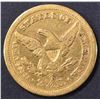 Image 2 : 1865-S $2.5 GOLD LIBERTY  XF/AU