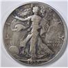 Image 1 : 1938-D WALKING LIBERTY HALF DOLLAR, F/VF