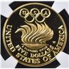 Image 3 : 1988-W OLYMPICS $5 GOLD NGC PF-69 ULTRA CAMEO
