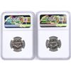 Image 2 : 2-1965 NICKELS NGC MS -66