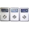 Image 2 : 1946, 48 & 51 ROOSEVELT DIMES, NGC MS-66