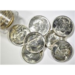 BU SILVER JEFFERSON NICKEL LOT: