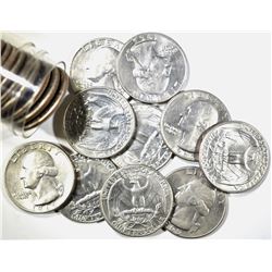 ROLL OF BU 1965 WASHINGTON QUARTERS: