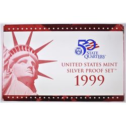 1999 U.S. SILVER PROOF SET IN ORIG PACKAGING