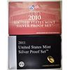 Image 1 : 2010 & 11 U.S. SILVER PROOF SETS ORIG PACKAGING
