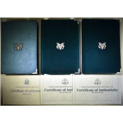 1987 & 2-1990 U.S. PRESTIGE PROOF SETS