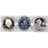 Image 2 : 3-MODERN PROOF COMMEM SILVER DOLLARS