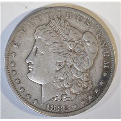 1882-CC MORGAN DOLLAR XF