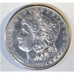 1883-CC MORGAN DOLLAR BU CLEANED