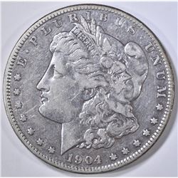 1904-S MORGAN DOLLAR VF