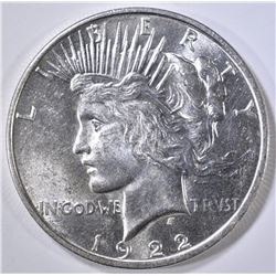 1922-D PEACE DOLLAR CH BU