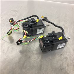 (2) Mitsubishi HG-KR13D AC Servo Motor