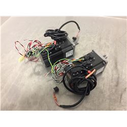 (2) Mitsubishi HG-KR23BK-S000997 AC Servo Motor