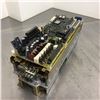 Image 2 : Mitsubishi MR-S1-100-E01 Servo Amplifier *DAMAGE TO COMPONENTS ON TOP BOARD SEE PICS FOR DETAILS*