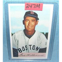 Ted Williams Bowman reprint Baseball card