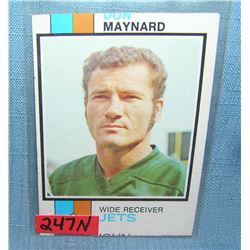 Don Maynard Vintage football card