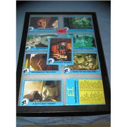 Collection of vintage ET collector cards