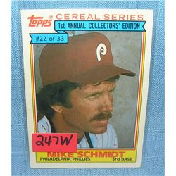 Mike Schmidt Baseball card