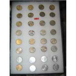 Large collection of vintage US state quarters