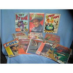 Group of great early comic books
