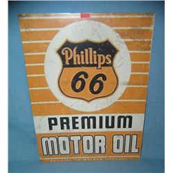 Phillips 66 motor oil retro style advertising sign